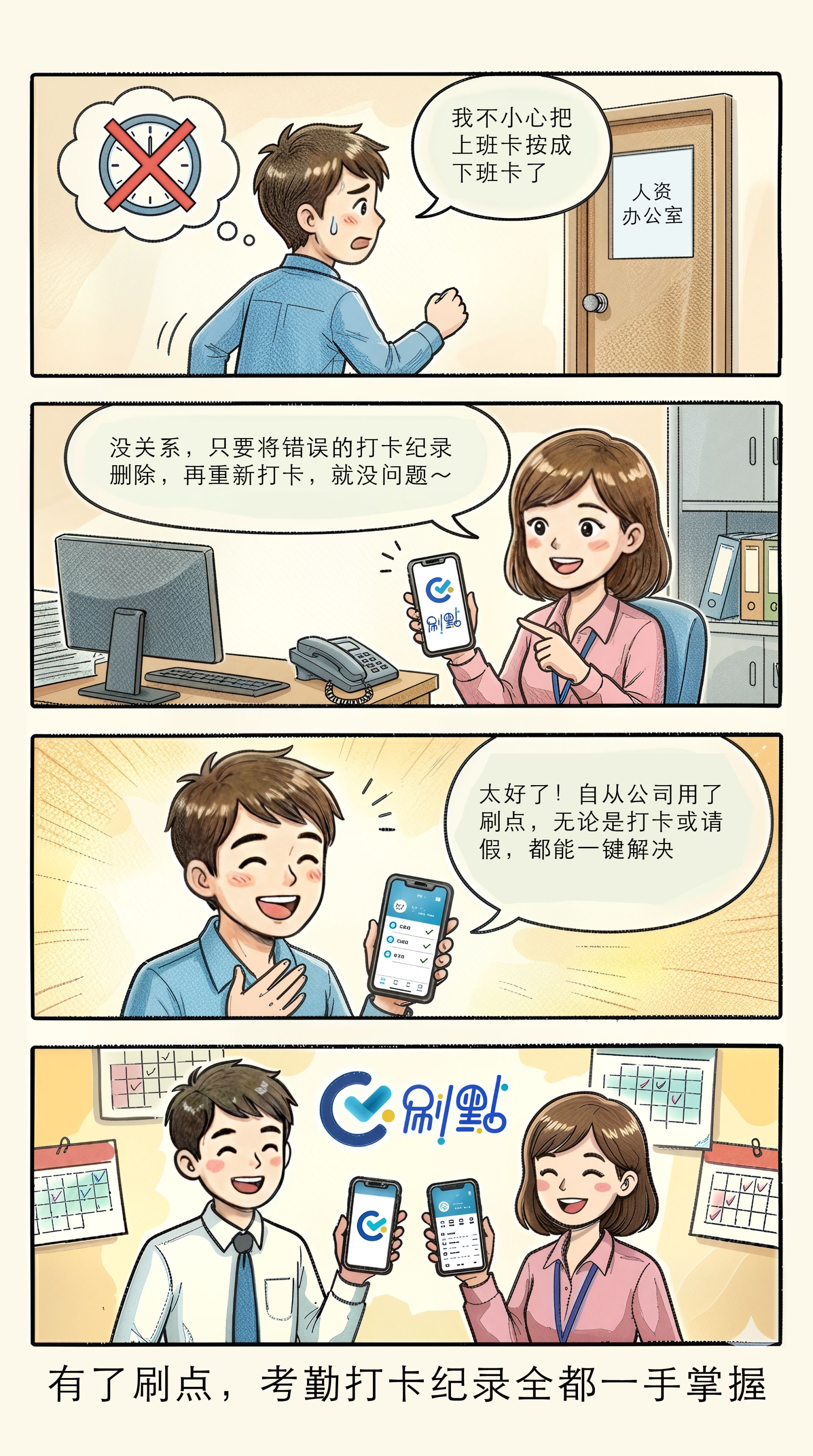 打错卡，也不必慌